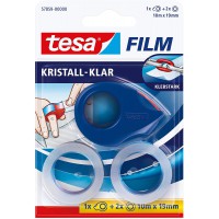 Tesa Devidoir a  ruban adhesif + 2 rouleaux de ruban adhesif 10 m x 19 mm (Import Allemagne)