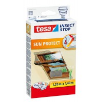 Tesa Insect Stop SUN PROTECT Moustiquaire pour Fenetre de Toit - Toile Anti-Insectes pour Lucarne avec Protection Solaire - Sans