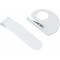 Tesa Insect Stop COMFORT pour Porte-Fenetres - Moustiquaire avec Ruban Auto Agrippant - Filet Anti-Moustique - Blanc, 170 cm x 1