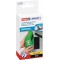 Tesa On & Off Bande Auto-Agrippante - Ruban Auto-Agrippant Adhesif pour la Fixation Rapide des Objets Legers - Noir, 2 cm x 100 