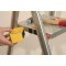Tesa On & Off Bande Adhesive Auto Agrippante Extra Forte - Fixation d'Objets Lourds comme les Outils - Bande 50 mm x 10 cm, Noir