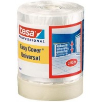 Tesa Easy Cover 4368 04368-00011-01 Ruban de masquage premium avec film protecteur 33 m x 1800 mm