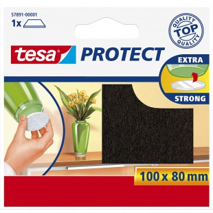 Tesa 578910000100 Feutre anti rayure 0,1 m x 80 mm Brun