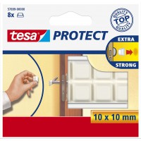 Tesa 57899-00000-01 - Tampon Antichocs - Diametre 10mm - Blanc