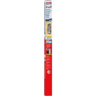 tesa Insect Stop Cadre ALU COMFORT pour Fenetres - Cadre en Aluminium pour Fenetres avec Moustiquaire - Toile Clear View - Sans 