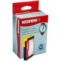 Kores - encre pour brother DCP-145C/DCP-185C, jaune