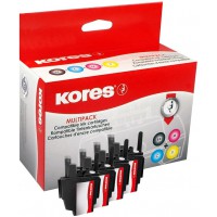 Kores g1524KIT cartouches d'encre compatibles pour imprimante brother