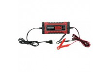 158003 Evo 8.0 Chargeur de Batterie 12/24 V Rouge/Noir 8 A