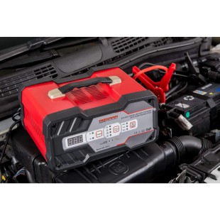 AB-JS012 Chargeur de Batterie avec Aide au demarrage 12A 6/12V