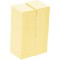 Post-It Notes reyclees jaunes 24 blocs de 100 feuilles - 38x51mm