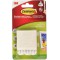 Command 57708 Bandes de Suspension pour Cadre - 8 pieces, Blanc, Taille M & Languettes pour Accrochage de Tableaux avec Bords Et