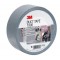 3M 1900SI50 Ruban Adhesif Toile 50 mm x 50 m, Argent