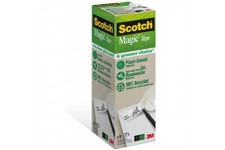 Lot de 9 : Scotch Rubans adhesifs 19 mm x 33 m Transparent