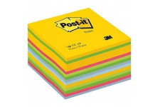 Post-it Cube Light Energie - 76 x 76mm - 450 feuilles