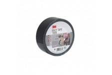 3M 1900S50 Ruban Adhesif Toile 50 mm x 50 m Noir