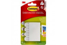 Command Languettes d'Accrochage de Tableaux, 4 x 2 Petites Languettes, 1,8 kg