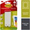 Command Bandes de Suspension pour Grandes Photos, Pack de 4x2 Bandes Adhesives, Blanc - Fixation sans Dommage - Pour Posters, Ca