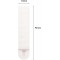 Command Bandes de Suspension pour Grandes Photos, Pack de 4x2 Bandes Adhesives, Blanc - Fixation sans Dommage - Pour Posters, Ca