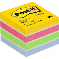 Post-it Mini cube Energie 400 feuilles 51,8 x 51,8mm