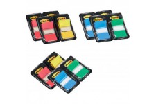 3M Lot de 12 distributeurs d'index Post-it 25,4 x 43,2 mm (Rouge/jaune/bleu/vert) (Import Allemagne)