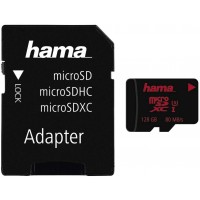 microSDXC 128GB UHS Speed Class 3UHS-I 80MB/s + adapt./mob.