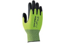 Lot de 10 : R-C500Foam_10 Paire de gants de protection Vert/noir Taille unique