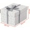 Esselte - Lot de 3 Petites Boites avec Couvercle, Rangement & Cadeaux, 100% Carton Recycle, 100% Recyclable, Motif Geometrique, 