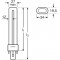 Osram Ampoule a  Economie d'Energie G23 11 W 