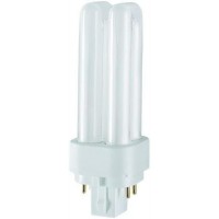 OSRAM Dulux D/E 13W/840, culot G24q-1 a  4 broches, 13 Watt, lumiere: cool white, ampoule a  economie d'energie (dde 13W/840/017