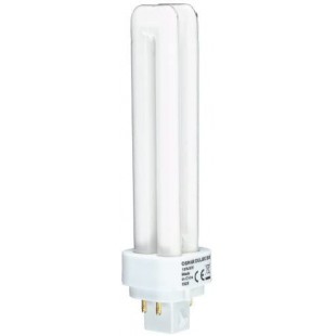 Lampe fluocompacte Osram DULUX D/E, 18 Watt W / G24q-2 / 830 