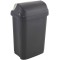 keeeper Poubelle avec Couvercle Coulissant, 25 L, Rasmus, Gris Graphite