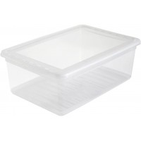 keeeper Clearbox with Air Control System, 39x26.5x14 cm, 11 Litre, Bea, Transparent