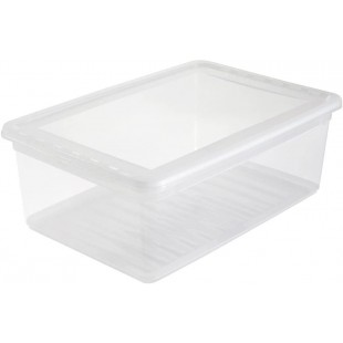 keeeper Clearbox with Air Control System, 39x26.5x14 cm, 11 Litre, Bea, Transparent