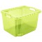 Keeeper Boite de Rangement avec Poignees Integrees, Dimensions : M, 35 x 27 x 21 cm, 13,5 l, Franz, Vert transparent