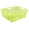 Keeeper Boite de Rangement avec Poignees Integrees, Dimensions : L, 43 x 35 x 15 cm, 16 l, Franz, Vert transparent