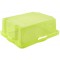 Keeeper Boite de Rangement avec Poignees Integrees, Dimensions : L, 43 x 35 x 15 cm, 16 l, Franz, Vert transparent