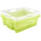 Keeeper Boite de Rangement avec Poignees Integrees, Dimensions : L, 43 x 35 x 15 cm, 16 l, Franz, Vert transparent