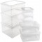 keeeper Clearboxes with Air Control System, Set of 8, 3x 1.7 L, 2x 5.6 L, 3x 18 L, Bea, Transparent