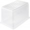 keeeper Clearbox with Air Control System, 59x39x35 cm, 52 Litre, Bea, Transparent