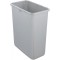 keeeper Premium Waste Bin with Flip Lid, Soft Touch, 10 Litre, Magne, Silver