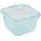 keeeper Food Containers, Set of 6, Freezable, Labelled Lid with Rewritable Surface, 6 x 90 ml, 6.5x6.5x4 cm, Mia Pola