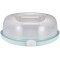 keeeper Boite de Transport pour Gateaux avec Rainures de Decoupe et Plateau de Service, Plastique sans BPA, 38 x 37,5 x 13,5 cm,