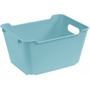 keeeper Lifestyle Storage Box, Textured Surface, 1.8 Litre, Lotta, Aqua Blue