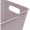 keeeper Lifestyle Storage Box, Textured Surface, 6 Litre, Lotta, Grey