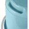 keeeper Bucket with Integrated Measuring Scale and Ergonomic Handle, 10 Litre, Mika, Aqua Blue