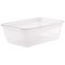 keeeper Food Storage Containers, Set of 3, 3 x 1.25 l, 20.5 x 15.5 x 6.5 cm, Fredo Fresh, Transparent Blue