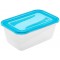 keeeper Boite Fraicheur, 4,3 l, 29 x 19 x 12 cm, Fredo Fresh, Bleu Transparent