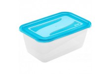 keeeper Boite Fraicheur, 4,3 l, 29 x 19 x 12 cm, Fredo Fresh, Bleu Transparent