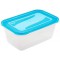 keeeper Boite Fraicheur, 4,3 l, 29 x 19 x 12 cm, Fredo Fresh, Bleu Transparent