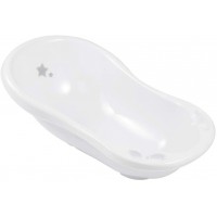 keeeper Ergonomic Baby Bath with Plug, from 0 to Approximately 12 Months, 84 cm, Maria
